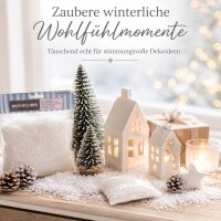 Weißer Deko-Schnee ca. 85 g – Kunstschnee für Winterdeko & Basteln
