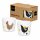 Eierbecher Ostern Huhn & Küken 2er-Set mit Geschenkkarton