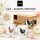 Eierbecher Ostern Huhn & Küken 2er-Set mit Geschenkkarton