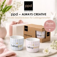Eierbecher Lieblingspapi & Lieblingsmami 2er-Set mit Geschenkkarton