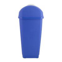 Schwingdeckeleimer Blau 50 Liter