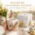 Osterbecher Hase Gold 300 ml mit Geschenkbox