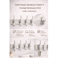 Garderobe Lindsay 5 Haken