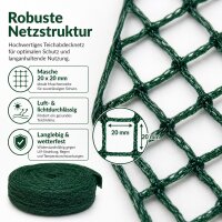 Teichabdecknetz 6 x 3 m, Masche 20x20 mm