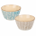 Keramikschalen 2er Set Blau & Grau – kleine Schüsseln im Reactive-Glaze-Design