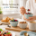Keramikschalen 2er Set Blau & Grau – kleine Schüsseln im Reactive-Glaze-Design