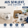 Steingutbecher Captain 300 ml – maritimer Becher in Emaille-Optik
