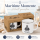 Steingutbecher Captain 300 ml – maritimer Becher in Emaille-Optik