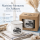 Steingutbecher Ocean Breeze 300 ml – maritimer Becher in Emaille-Optik