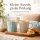 Steingutbecher 2er Set Reactive Glaze Blau & Grau