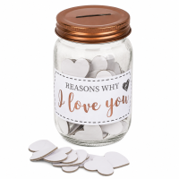 Geschenkglas Reasons Why I Love You