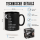 Kaffeebecher Fuck XXL zum Beschriften 885ml