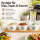 Boltze Dipschalen Set Grillparty 7-teilig mit Bambus-Tablett