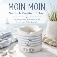 Aschenbecher Maritim Moin Moin