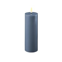 Deluxe Homeart LED Kerze mit Timerfunktion Ice Blue