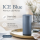 Deluxe Homeart LED Kerze mit Timerfunktion Ice Blue