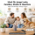 Deluxe Homeart LED Kerze mit Timerfunktion Grau