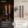 Deluxe Homeart LED Stabkerze mit Timerfunktion Grau