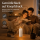 Deluxe Homeart LED Kerze mit Timerfunktion Weiß