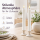 Deluxe Homeart LED Stabkerze mit Timerfunktion Weiß