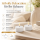 Deluxe Homeart Teelicht 2er Set mit Timerfunktion Weiß
