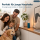 Deluxe Homeart LED Kerze mit Timerfunktion Petrol