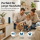 Deluxe Homeart LED Kerze mit Timerfunktion Petrol