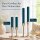 Deluxe Homeart LED Stabkerze mit Timerfunktion Petrol