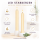 Deluxe Homeart LED Stabkerze mit Timerfunktion Creme