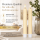 Deluxe Homeart LED Stabkerze mit Timerfunktion Creme