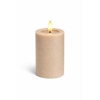 Deluxe Homeart LED Kerze mit Timerfunktion Sand