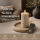 Deluxe Homeart LED Kerze mit Timerfunktion Sand