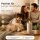 Deluxe Homeart LED Kerze mit Timerfunktion Sand