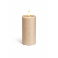 Deluxe Homeart LED Kerze mit Timerfunktion Sand