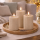 Deluxe Homeart LED Kerze mit Timerfunktion Sand