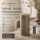 Deluxe Homeart LED Kerze mit Timerfunktion Sand