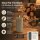 Deluxe Homeart LED Kerze mit Timerfunktion Sand