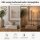 Deluxe Homeart LED Stabkerze mit Timerfunktion Sand