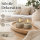 Deluxe Homeart Teelicht 2er Set mit Timerfunktion Sand