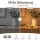 Deluxe Homeart Teelicht 2er Set mit Timerfunktion Sand