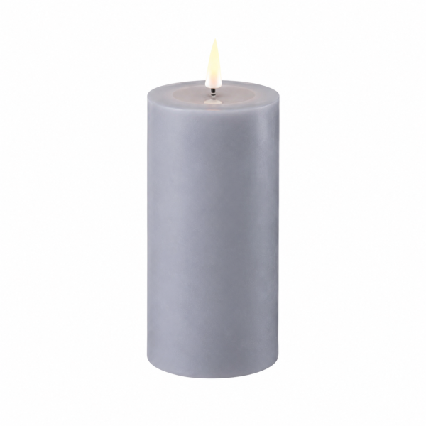 LED Kerze mit Timerfunktion Dust Blue