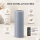 Deluxe Homeart LED Kerze mit Timerfunktion Dust Blue