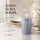 Deluxe Homeart LED Kerze mit Timerfunktion Dust Blue