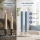 Deluxe Homeart LED Stabkerze mit Timerfunktion Dust Blue