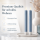 Deluxe Homeart LED Stabkerze mit Timerfunktion Dust Blue