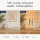 Deluxe Homeart LED Stabkerze mit Timerfunktion Dust Blue