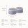 Deluxe Homeart Teelicht 2er Set mit Timerfunktion Dust Blue
