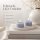 Deluxe Homeart Teelicht 2er Set mit Timerfunktion Dust Blue