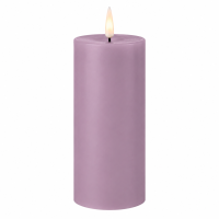 LED Kerze mit Timerfunktion Light Purple