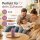 Deluxe Homeart LED Kerze mit Timerfunktion Light Purple
